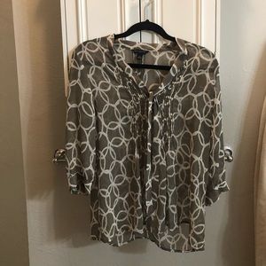 Banana Republic Patterned Blouse
